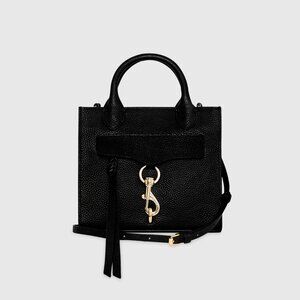 NWT Rebecca Minkoff Megan Mini Tote *Black*